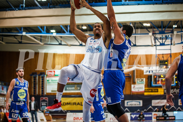 Basketball, Admiral Basketball Superliga 2019/20, Grunddurchgang 11.Runde, Gunners Oberwart, Gmunden Swans, Orion Outerbridge (8)