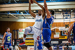 Basketball, Admiral Basketball Superliga 2019/20, Grunddurchgang 11.Runde, Gunners Oberwart, Gmunden Swans, Orion Outerbridge (8)