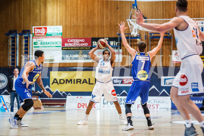 Basketball, Admiral Basketball Superliga 2019/20, Grunddurchgang 11.Runde, Oberwart Gunners, Gmunden Swans, Lawrence Alexander (6)