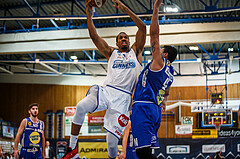 Basketball, Admiral Basketball Superliga 2019/20, Grunddurchgang 11.Runde, Gunners Oberwart, Gmunden Swans, Orion Outerbridge (8)