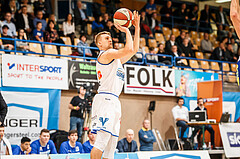 Basketball, Admiral Basketball Superliga 2019/20, Grunddurchgang 11.Runde, Oberwart Gunners, Gmunden Swans, Georg Wolf (10)