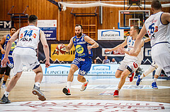 Basketball, Admiral Basketball Superliga 2019/20, Grunddurchgang 11.Runde, Gunners Oberwart, Gmunden Swans, Enis Murati (4)