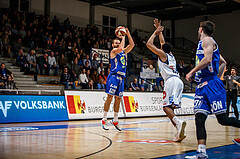 Basketball, Admiral Basketball Superliga 2019/20, Grunddurchgang 11.Runde, Gunners Oberwart, Gmunden Swans, Enis Murati (4)