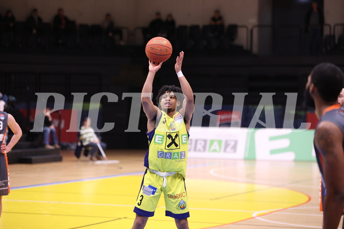 22.01.2023, Graz, Raiffeisen Sportpark Graz, Basketball Superliga 2022/23, Grunddurchgang, Runde 17, UBSC Raiffeisen Graz vs. BK IMMOunited Dukes 