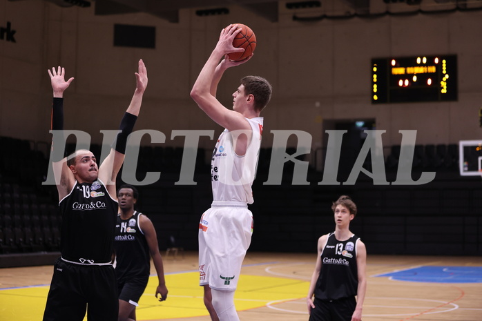 22.01.2023, Graz, Raiffeisen Sportpark Graz, Basketball Zweite Liga 2022/23, Grunddurchgang, Runde 13, Future Team Steiermark vs. Basket Flames