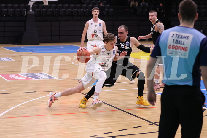 22.01.2023, Graz, Raiffeisen Sportpark Graz, Basketball Zweite Liga 2022/23, Grunddurchgang, Runde 13, Future Team Steiermark vs. Basket Flames