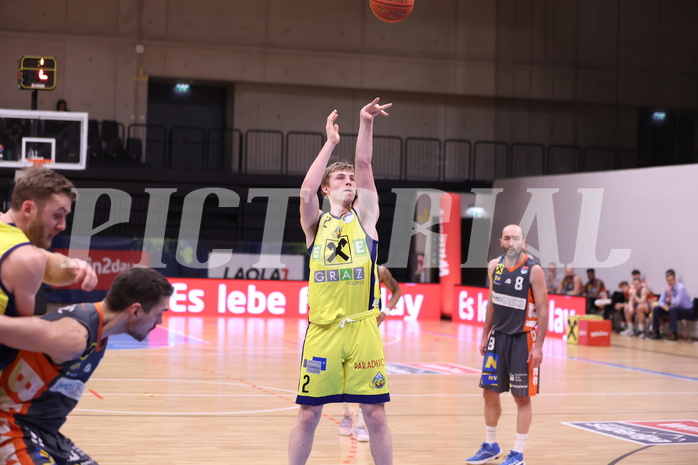 22.01.2023, Graz, Raiffeisen Sportpark Graz, Basketball Superliga 2022/23, Grunddurchgang, Runde 17, UBSC Raiffeisen Graz vs. BK IMMOunited Dukes 