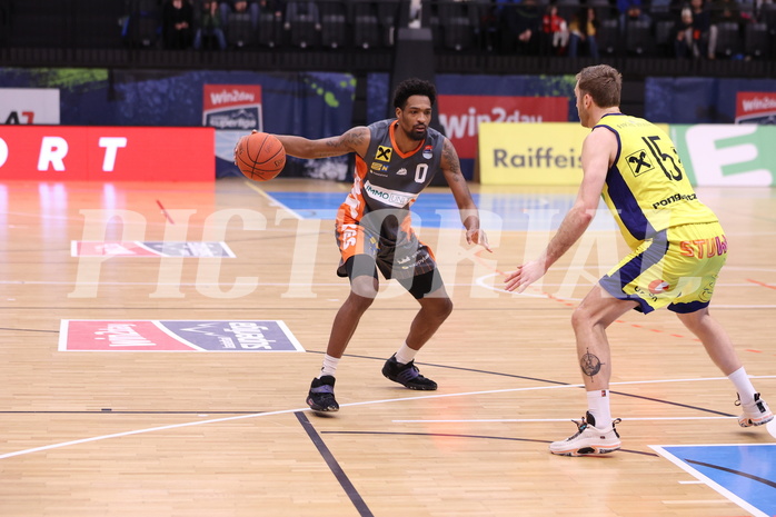22.01.2023, Graz, Raiffeisen Sportpark Graz, Basketball Superliga 2022/23, Grunddurchgang, Runde 17, UBSC Raiffeisen Graz vs. BK IMMOunited Dukes 