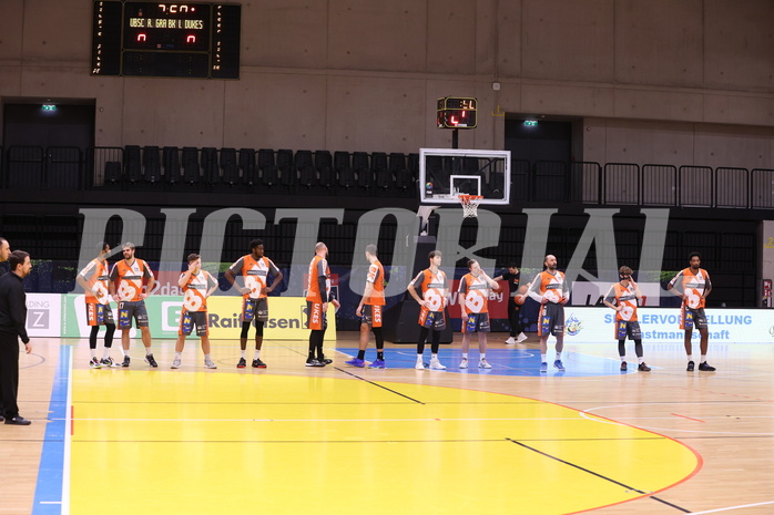 22.01.2023, Graz, Raiffeisen Sportpark Graz, Basketball Superliga 2022/23, Grunddurchgang, Runde 17, UBSC Raiffeisen Graz vs. BK IMMOunited Dukes 