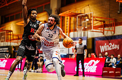 Basketball, win2day Basketball Superliga 2024/25, Qualifikationsrunde 4
, BBC Nord Dragonz, Kapfenberg Bulls, Sead Hadzifejzovic (32)