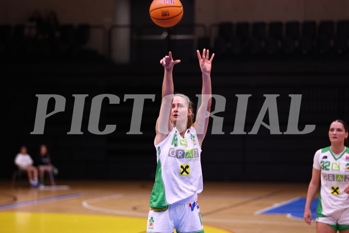 15.03.2025, Graz, Raiffeisen Sportpark, Basketball Damen Superliga 2024/25, Semifinale Spiel 1, UBI Graz vs. UBSC-DBBC Graz,  