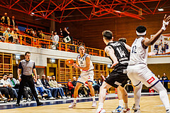 Basketball, win2day Basketball Superliga 2024/25, Qualifikationsrunde 4
, BBC Nord Dragonz, Kapfenberg Bulls, Lukas Hahn (25)