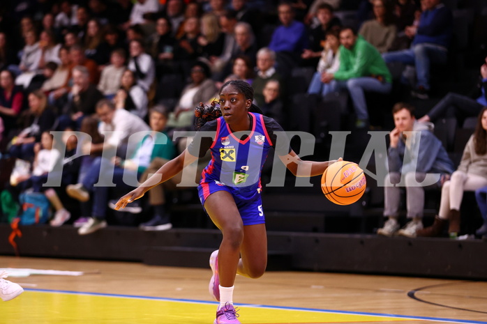 15.03.2025, Graz, Raiffeisen Sportpark, Basketball Damen Superliga 2024/25, Semifinale Spiel 1, UBI Graz vs. UBSC-DBBC Graz,  