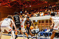 Basketball, win2day Basketball Superliga 2024/25, Qualifikationsrunde 4
, BBC Nord Dragonz, Kapfenberg Bulls, Armani Chaney (1)