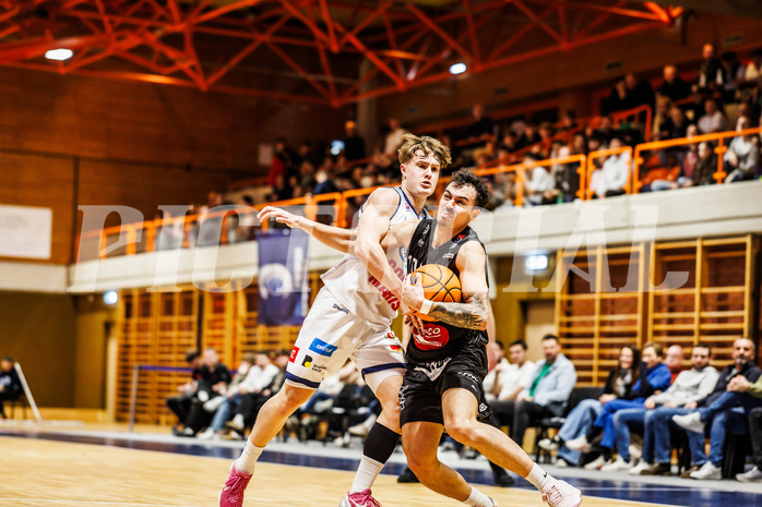 Basketball, win2day Basketball Superliga 2024/25, Qualifikationsrunde 4
, BBC Nord Dragonz, Kapfenberg Bulls, Lautaro Lopez (10)