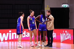 15.03.2025, Graz, Raiffeisen Sportpark, Basketball Damen Superliga 2024/25, Semifinale Spiel 1, UBI Graz vs. UBSC-DBBC Graz,  