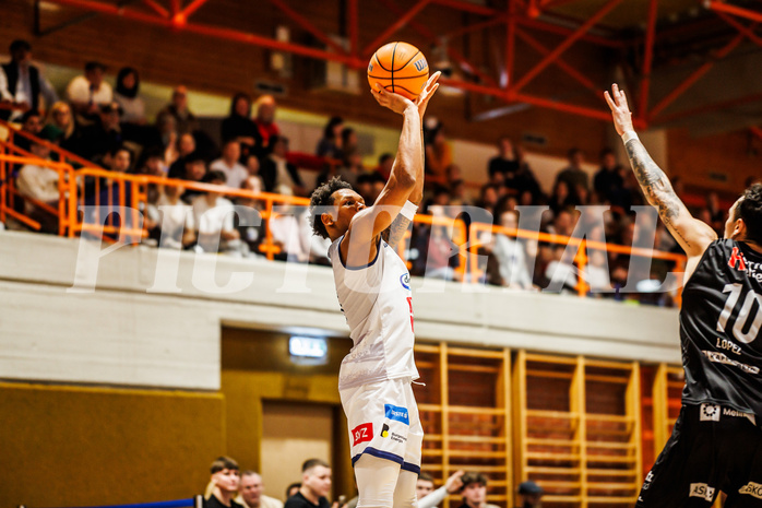 Basketball, win2day Basketball Superliga 2024/25, Qualifikationsrunde 4
, BBC Nord Dragonz, Kapfenberg Bulls, Rayshawn Mart (3)
