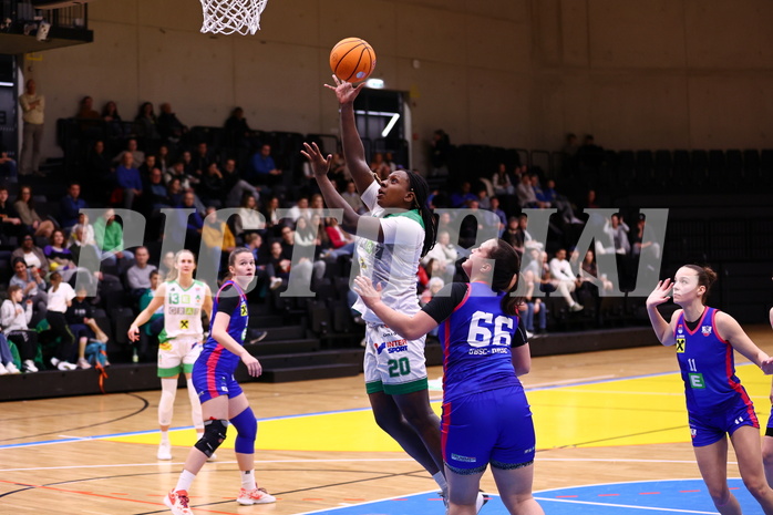 15.03.2025, Graz, Raiffeisen Sportpark, Basketball Damen Superliga 2024/25, Semifinale Spiel 1, UBI Graz vs. UBSC-DBBC Graz,  