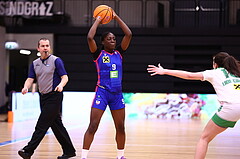 15.03.2025, Graz, Raiffeisen Sportpark, Basketball Damen Superliga 2024/25, Semifinale Spiel 1, UBI Graz vs. UBSC-DBBC Graz,  