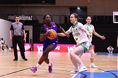 15.03.2025, Graz, Raiffeisen Sportpark, Basketball Damen Superliga 2024/25, Semifinale Spiel 1, UBI Graz vs. UBSC-DBBC Graz,  