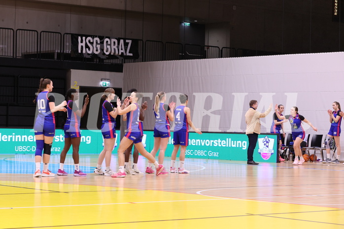 15.03.2025, Graz, Raiffeisen Sportpark, Basketball Damen Superliga 2024/25, Semifinale Spiel 1, UBI Graz vs. UBSC-DBBC Graz,  