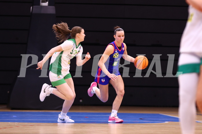 15.03.2025, Graz, Raiffeisen Sportpark, Basketball Damen Superliga 2024/25, Semifinale Spiel 1, UBI Graz vs. UBSC-DBBC Graz,  
