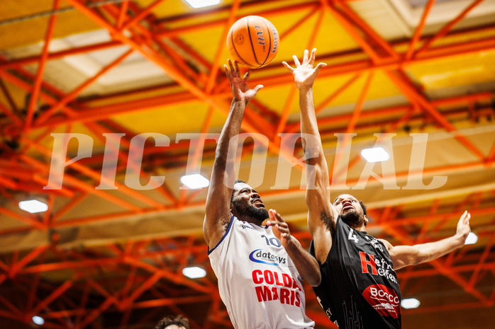 Basketball, win2day Basketball Superliga 2024/25, Qualifikationsrunde 4
, BBC Nord Dragonz, Kapfenberg Bulls, Austen Awosika (10)