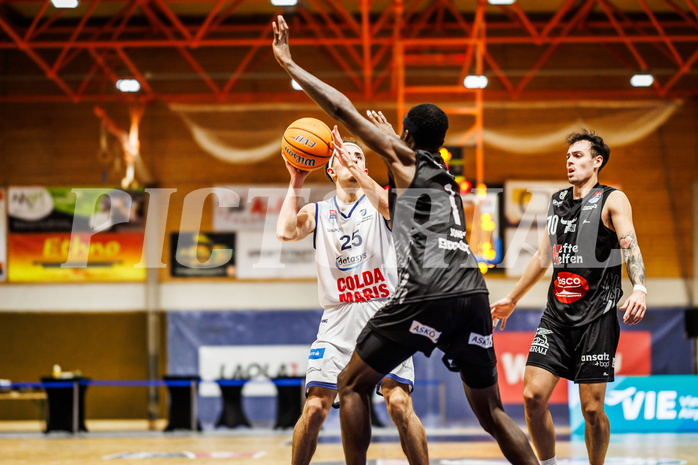 Basketball, win2day Basketball Superliga 2024/25, Qualifikationsrunde 4
, BBC Nord Dragonz, Kapfenberg Bulls, Lukas Hahn (25)