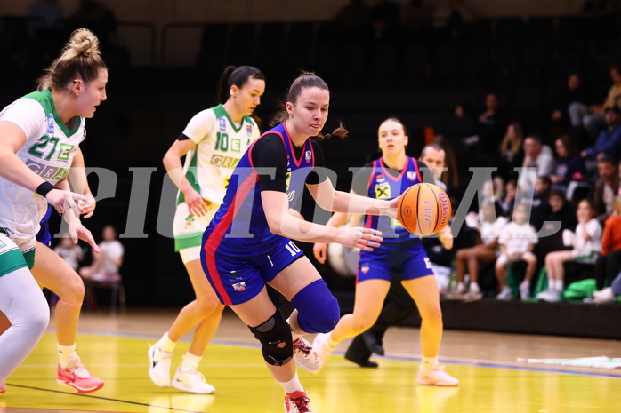 15.03.2025, Graz, Raiffeisen Sportpark, Basketball Damen Superliga 2024/25, Semifinale Spiel 1, UBI Graz vs. UBSC-DBBC Graz,  