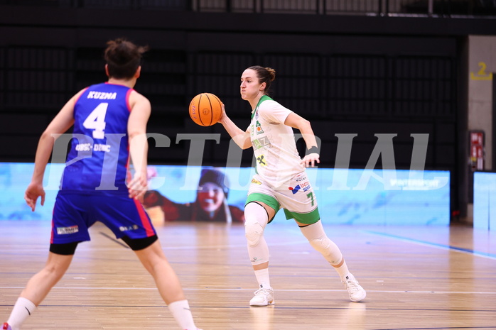 15.03.2025, Graz, Raiffeisen Sportpark, Basketball Damen Superliga 2024/25, Semifinale Spiel 1, UBI Graz vs. UBSC-DBBC Graz,  