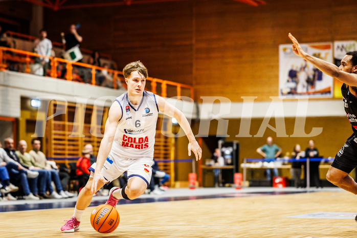 Basketball, win2day Basketball Superliga 2024/25, Qualifikationsrunde 4
, BBC Nord Dragonz, Kapfenberg Bulls, Valentin Pasterk (6)