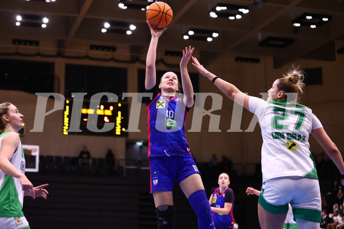 15.03.2025, Graz, Raiffeisen Sportpark, Basketball Damen Superliga 2024/25, Semifinale Spiel 1, UBI Graz vs. UBSC-DBBC Graz,  