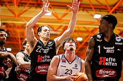 Basketball, win2day Basketball Superliga 2024/25, Qualifikationsrunde 4
, BBC Nord Dragonz, Kapfenberg Bulls, Dogus Demirel (23)