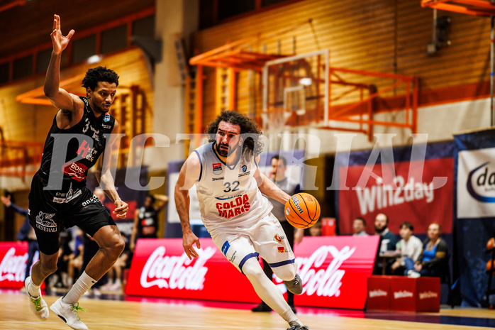Basketball, win2day Basketball Superliga 2024/25, Qualifikationsrunde 4
, BBC Nord Dragonz, Kapfenberg Bulls, Sead Hadzifejzovic (32)
