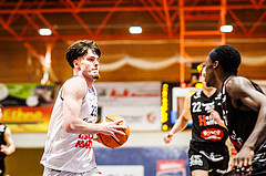 Basketball, win2day Basketball Superliga 2024/25, Qualifikationsrunde 4
, BBC Nord Dragonz, Kapfenberg Bulls, Dogus Demirel (23)