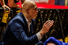 Basketball, win2day Basketball Superliga 2024/25, Qualifikationsrunde 4
, BBC Nord Dragonz, Kapfenberg Bulls, Klym Artamanov (Ass. Coach)
