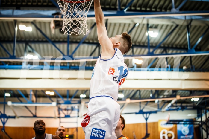 Basketball, ABL 2018/19, Grunddurchgang 31.Runde, Oberwart Gunners, Klosterneuburg Dukes, Georg Wolf (10)