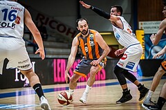 Basketball, ABL 2018/19, Grunddurchgang 31.Runde, Oberwart Gunners, Klosterneuburg Dukes, Predrag Miletic (8)