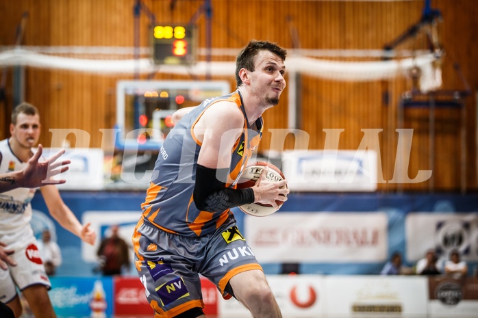 Basketball, ABL 2018/19, Grunddurchgang 31.Runde, Oberwart Gunners, Klosterneuburg Dukes, Max Hopfgartner (11)