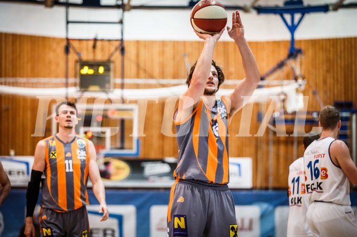 Basketball, ABL 2018/19, Grunddurchgang 31.Runde, Oberwart Gunners, Klosterneuburg Dukes, Moritz Lanegger (6)