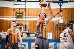 Basketball, ABL 2018/19, Grunddurchgang 31.Runde, Oberwart Gunners, Klosterneuburg Dukes, Moritz Lanegger (6)