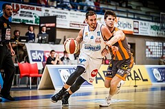Basketball, ABL 2018/19, Grunddurchgang 31.Runde, Oberwart Gunners, Klosterneuburg Dukes, Hayden Thomas Lescault (11)