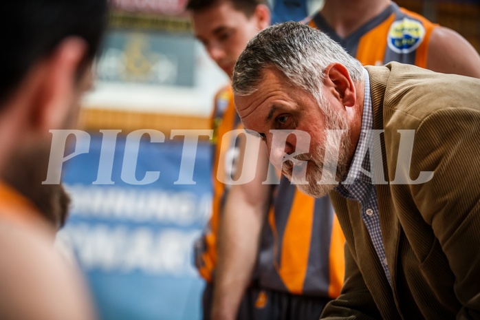 Basketball, ABL 2018/19, Grunddurchgang 31.Runde, Oberwart Gunners, Klosterneuburg Dukes, Werner Sallomon (Head Coach)