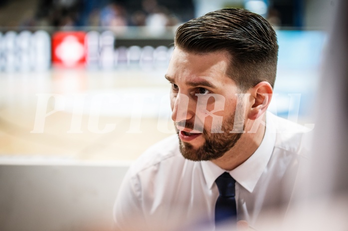 Basketball, ABL 2018/19, Grunddurchgang 31.Runde, Oberwart Gunners, Klosterneuburg Dukes, Horst Leitner (Coach)