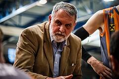 Basketball, ABL 2018/19, Grunddurchgang 31.Runde, Oberwart Gunners, Klosterneuburg Dukes, Werner Sallomon (Head Coach)
