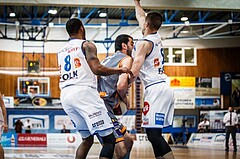 Basketball, ABL 2018/19, Grunddurchgang 31.Runde, Oberwart Gunners, Klosterneuburg Dukes, Edin Bavcic (13)