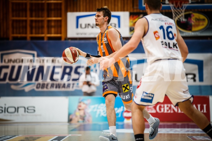 Basketball, ABL 2018/19, Grunddurchgang 31.Runde, Oberwart Gunners, Klosterneuburg Dukes, Max Hopfgartner (11)
