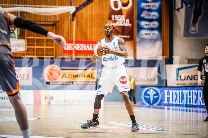 Basketball, ABL 2018/19, Grunddurchgang 31.Runde, Oberwart Gunners, Klosterneuburg Dukes, Justin Coleman (8)