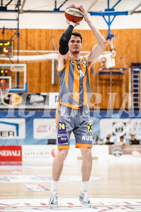 Basketball, ABL 2018/19, Grunddurchgang 31.Runde, Oberwart Gunners, Klosterneuburg Dukes, Max Hopfgartner (11)