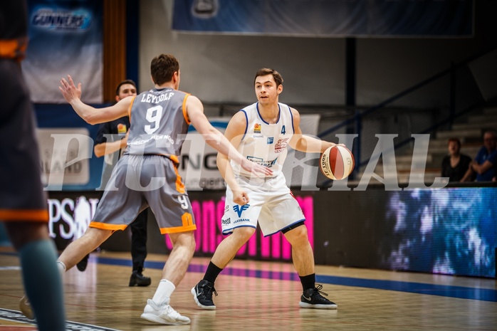 Basketball, ABL 2018/19, Grunddurchgang 31.Runde, Oberwart Gunners, Klosterneuburg Dukes, Jakob Szkutta (4)